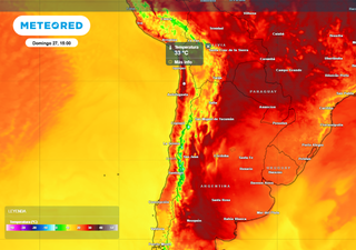 Así comienza la semana en Chile: alta probabilidad de que se concrete una ola de calor en el país