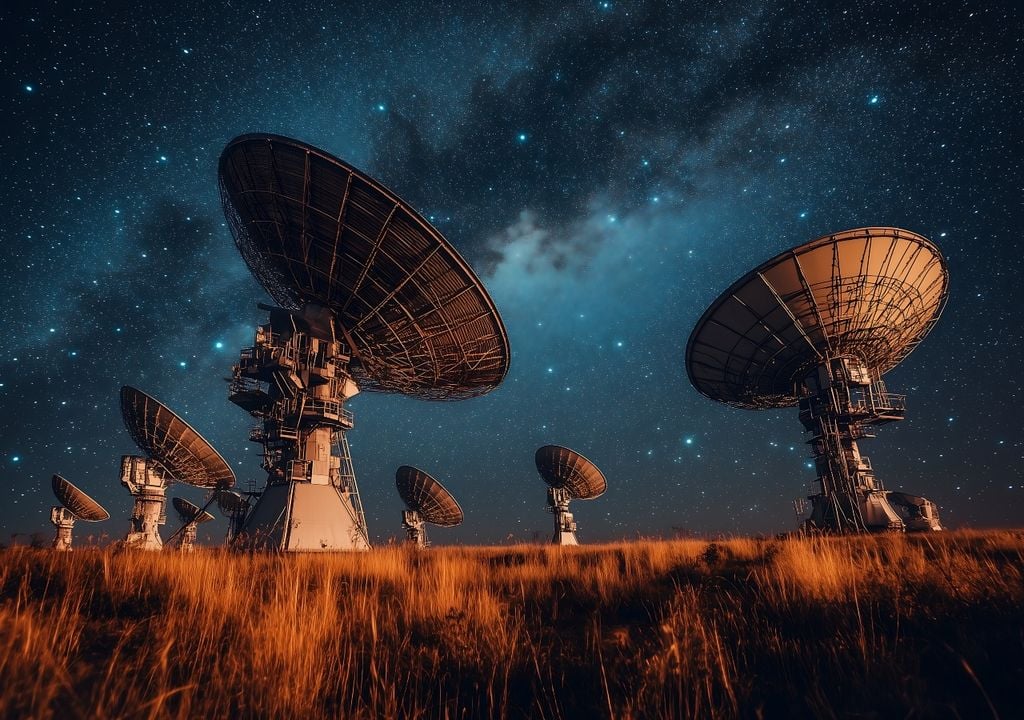 Civilizações extraterrestres sinais SETI comunicações no espaço profundo Civilizações extraterrestres sinais SETI comunicações no espaço profundo