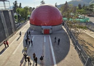 Así es el nuevo planetario de Chile: 200 metros cuadrados de astronomía global