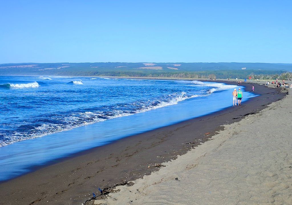 Playa principal de Pichilemu.