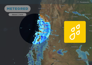 Lluvias intensas y luego aire polar: así cambiará el tiempo en Santiago este fin de semana