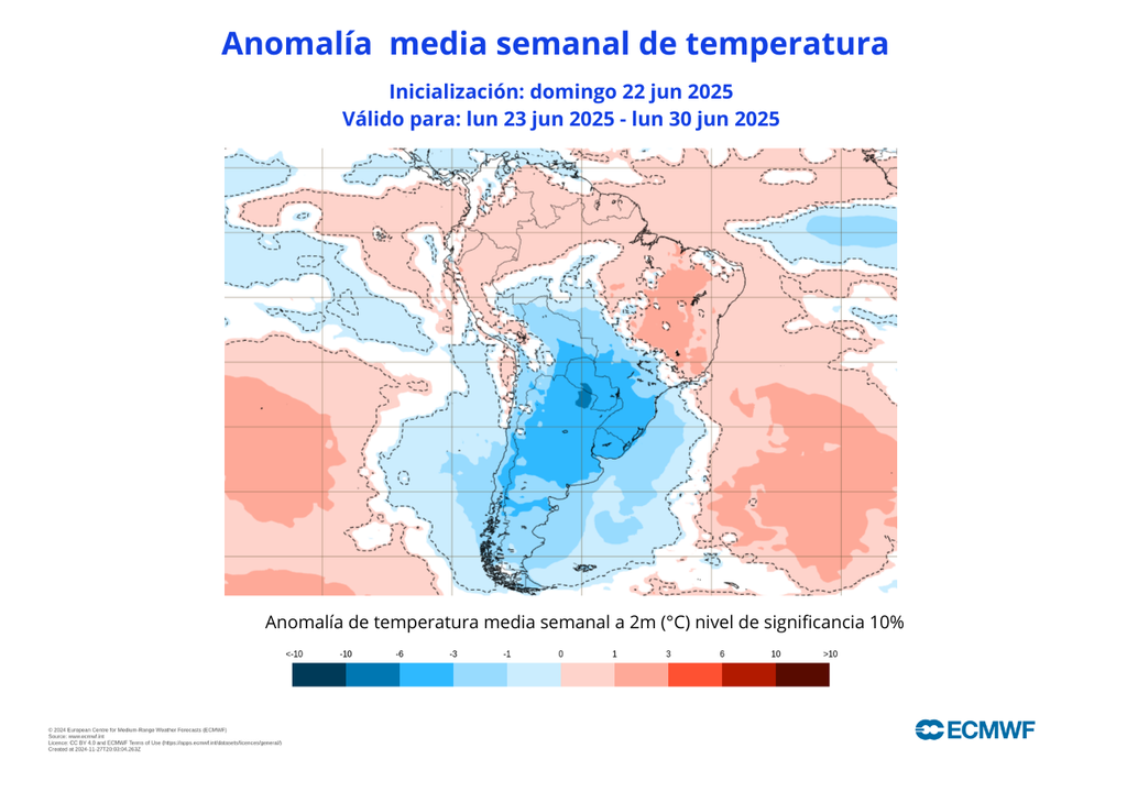 Anomalías de temperatura