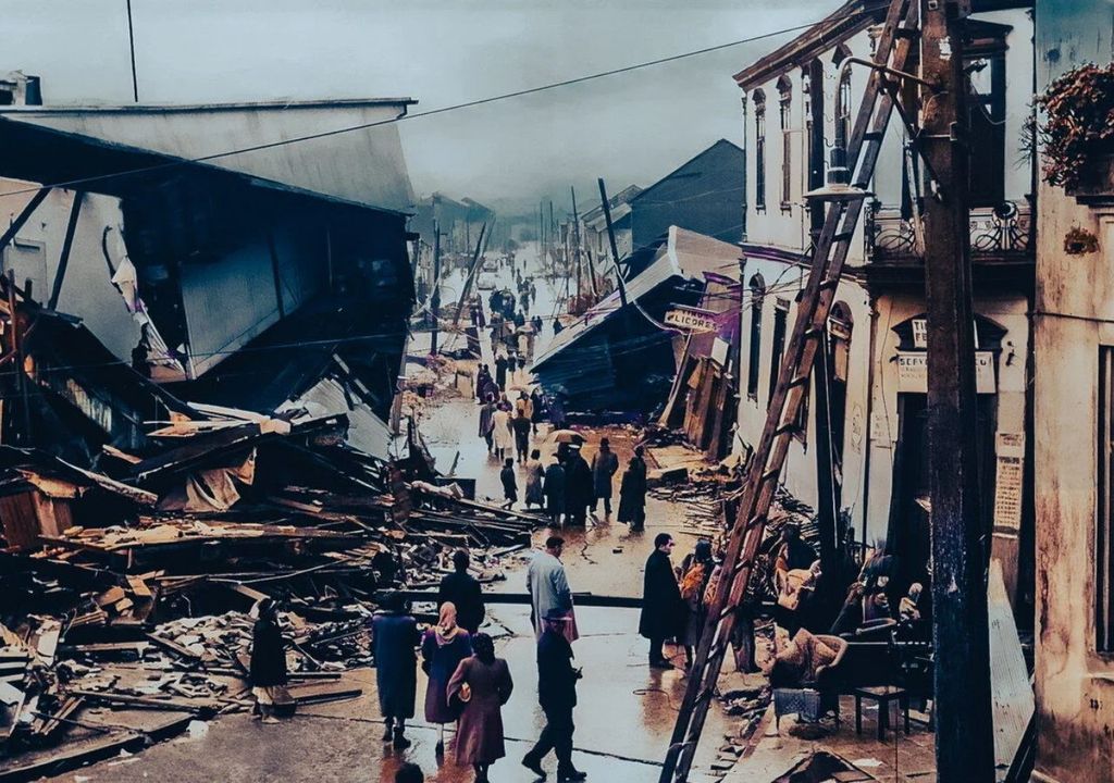 daños en terremoto de Valdivia daños en terremoto de Valdivia