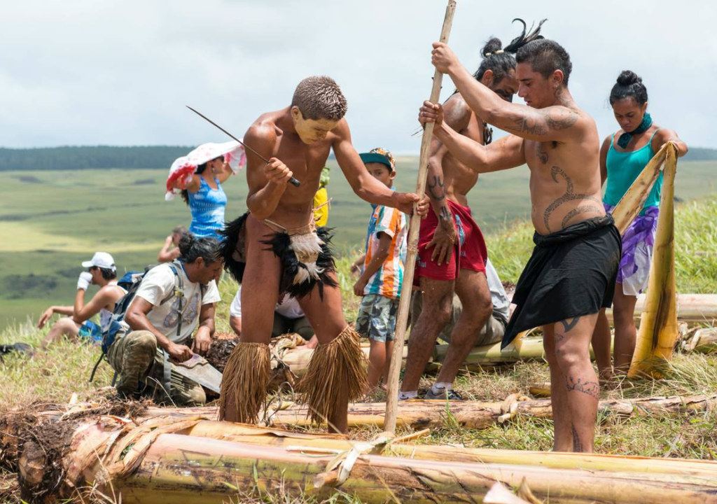 La Tapati es una excelente oportunidad para que los turistas aprecien las tradiciones ancestrales de la isla. Crédito: Banco de fotos SERNATUR.