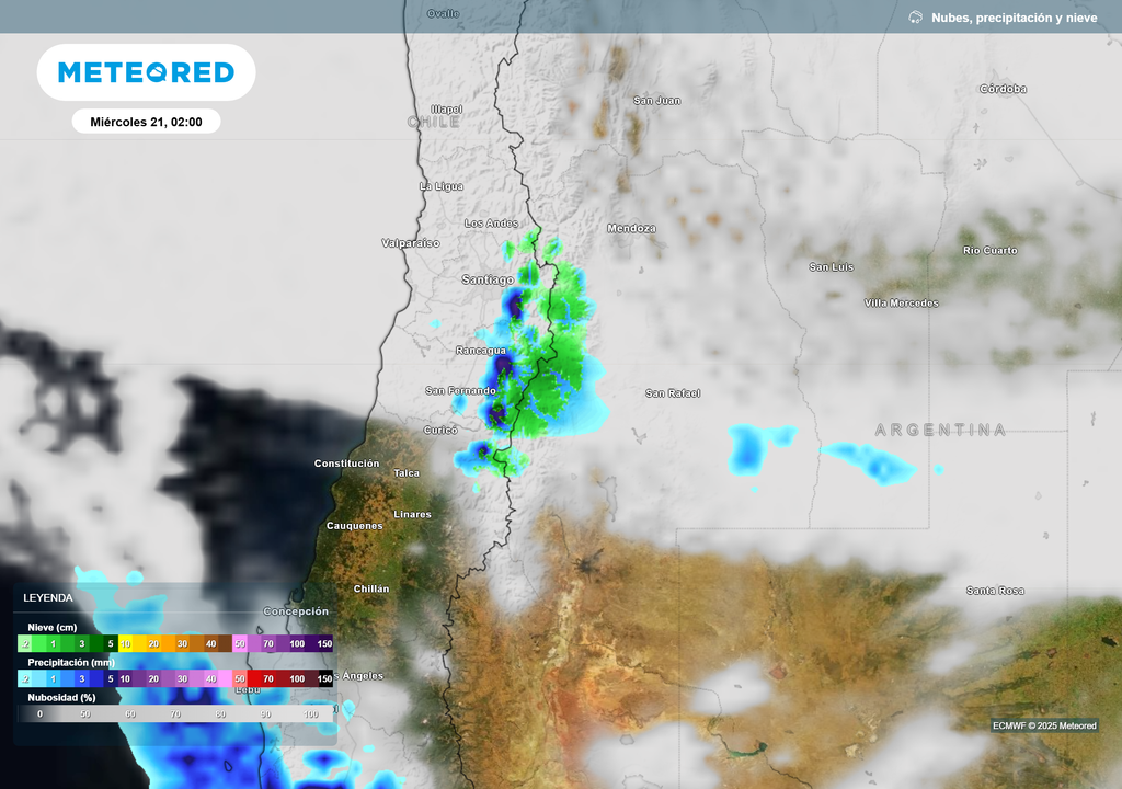 mapa de lluvia y nieve. mapa de lluvia y nieve.