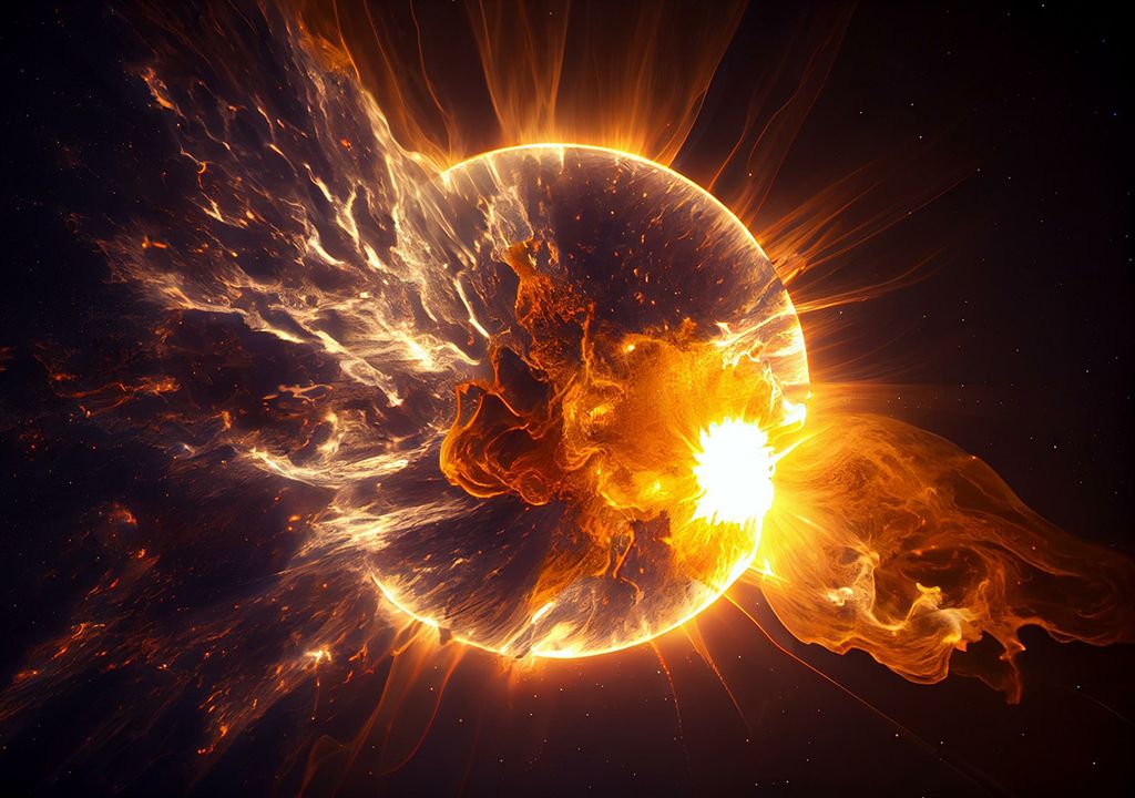 Por primera vez los astrónomos observan directamente como un planeta deja de existir, desaparece al ser engullido por una estrella moribunda