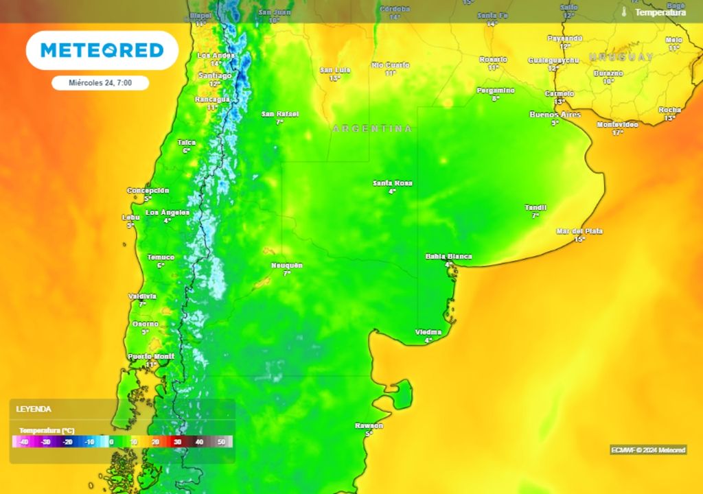 Pronóstico tiempo clima Argentina