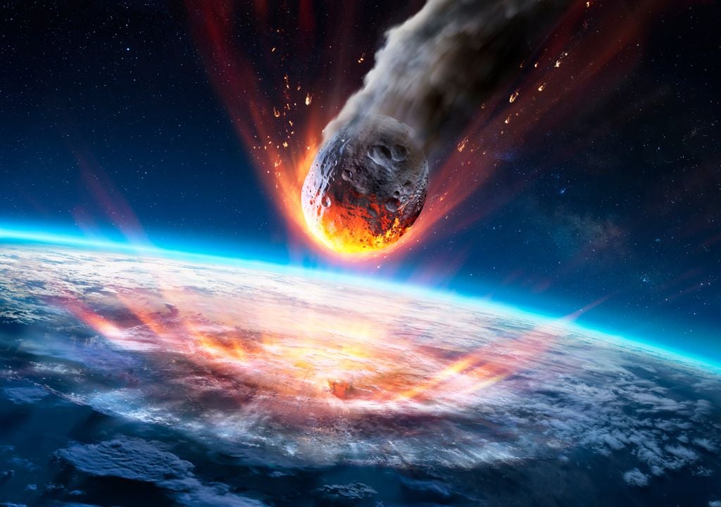 asteroide; atmosfera Terra