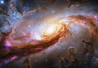 Unos astrónomos descubren la galaxia espiral más lejana: así es Zhúlóng, un gigante cósmico del universo primitivo