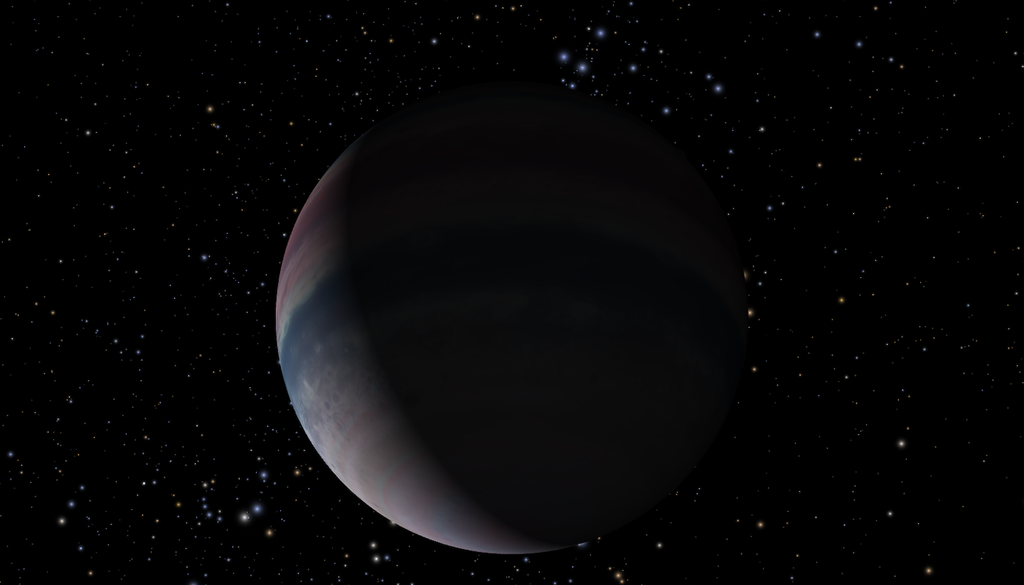 Beta Pictoris b es un exoplaneta gigante gaseoso. Su masa es de 11.729 veces la de Júpiter, tarda 23.6 años en completar una órbita y se encuentra a 10.018 UA de ella.