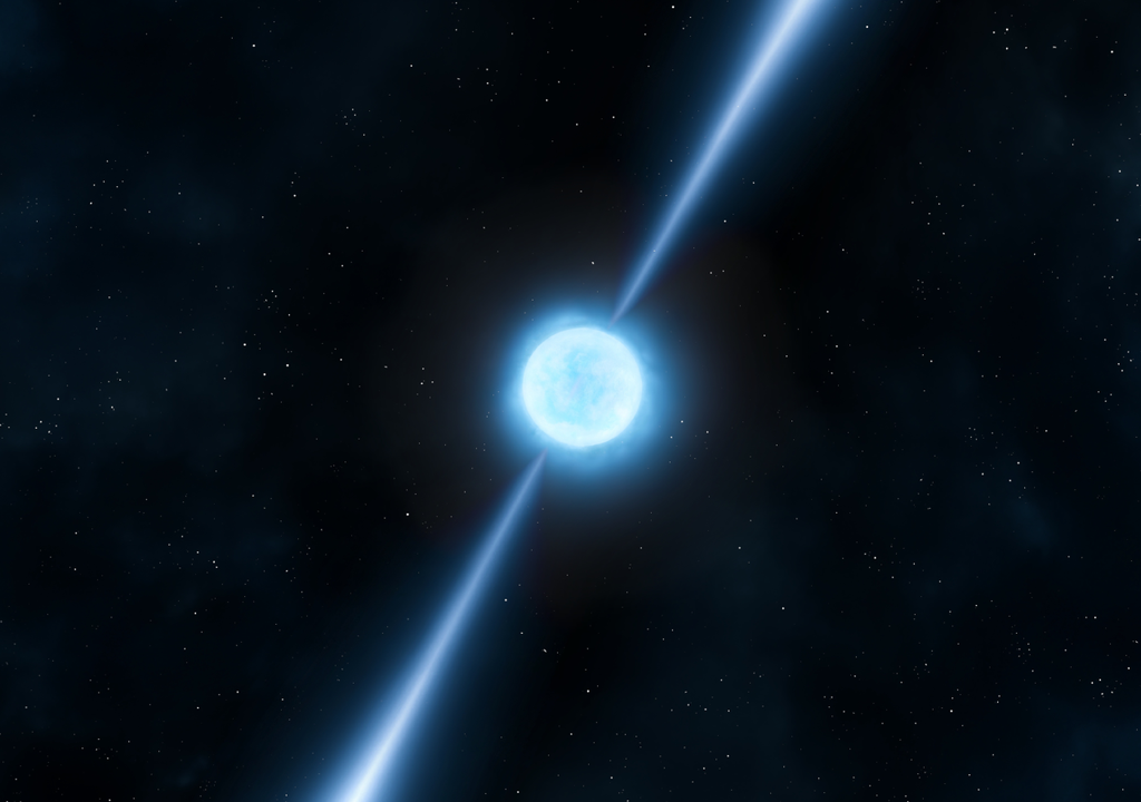 Las llamaradas magnetares podrían ser responsables de la formación de metales pesados como el oro en el universo. Las llamaradas magnetares podrían ser responsables de la formación de metales pesados como el oro en el universo.