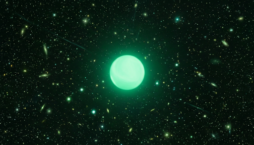 Astr&ocirc;nomos identificam candidata a primeira estrela verde j&aacute; observada no Universo