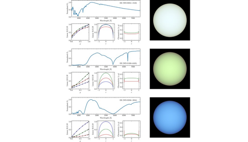 La enana blanca WD J13306435, en la constelación de Draco, presenta características espectrales que indican que podría tener un color verde. Crédito: Hollands et al. 2026 La enana blanca WD J13306435, en la constelación de Draco, presenta características espectrales que indican que podría tener un color verde. Crédito: Hollands et al. 2026