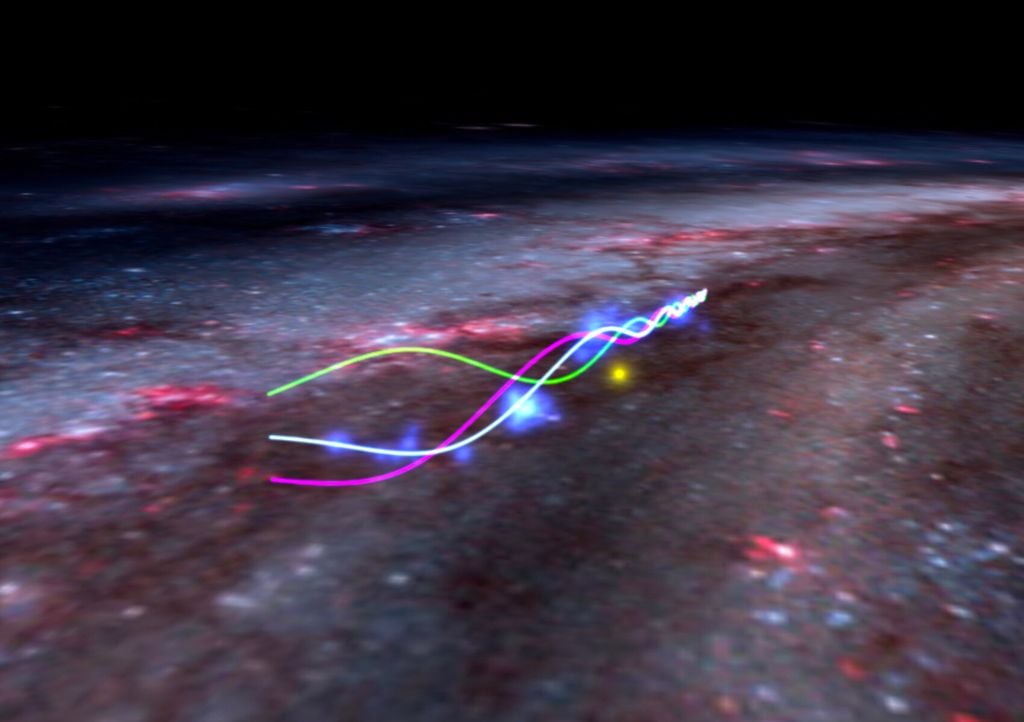 Gli astronomi notano un enorme serpente che si muove nella Via Lattea: l'onda Radcliffe
