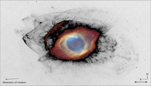 Astr&oacute;nomos testemunham como uma estrela morta devolve mat&eacute;ria ao Universo