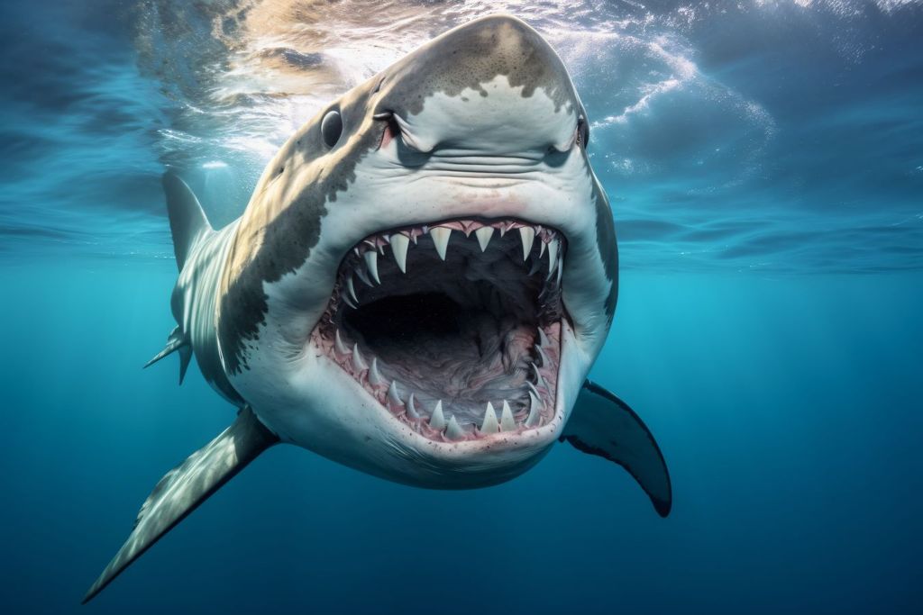 Rare shark attack in Mexico.