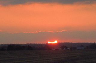 Atardece de forma especial