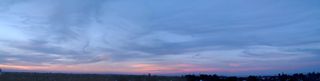 Atardecer de agosto desde Argentina