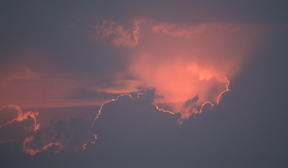 Atardecer en el Río de la Plata (Argentina)