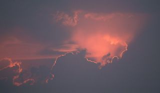 Atardecer en el Río de la Plata (Argentina)