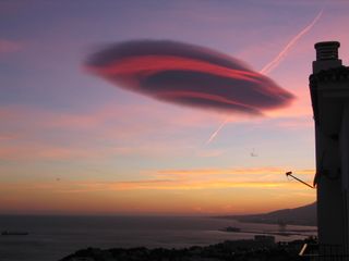 Atardecer en Málaga