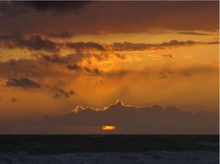 Atardecer en Rota