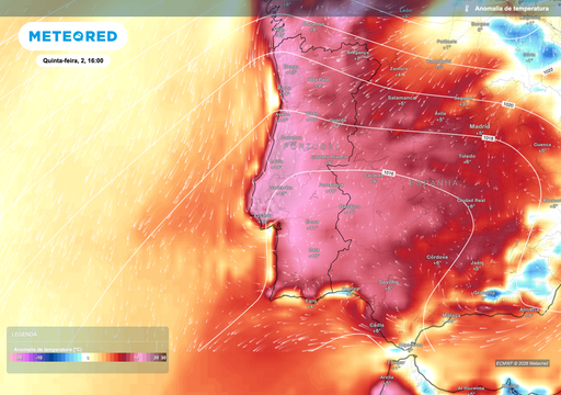 At&eacute; 14 &ordm;C acima da m&eacute;dia: Portugal enfrentar&aacute; nova subida das temperaturas ao longo da semana