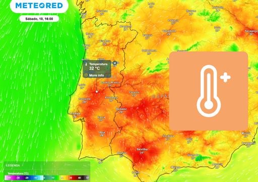 At&eacute; 32 &deg;C este fim de semana: as regi&otilde;es do Ribatejo e Alentejo ser&atilde;o as zonas mais quentes de Portugal