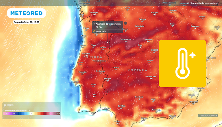 At&eacute; 6 &ordm;C acima da m&eacute;dia: Portugal Continental volta a registar temperaturas elevadas para a &eacute;poca em breve