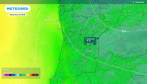 At&eacute; 8 &ordm;C na Guarda: Afonso Lopes revela quais poder&atilde;o ser as noites mais frias da semana