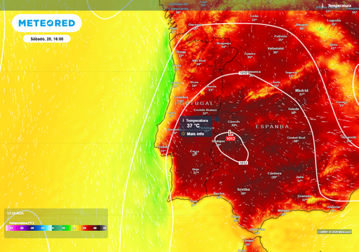 At&eacute; dez capitais distritais poder&atilde;o atingir 37 e 38 &deg;C: o aviso de Afonso Lopes para o fim de semana
