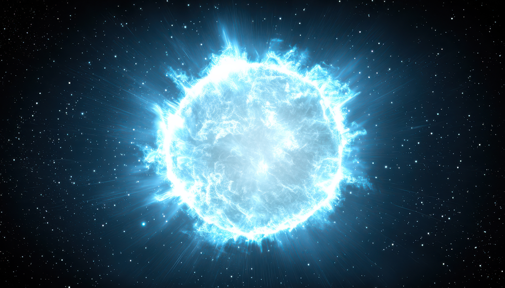 Novo estudo sugere que a massa máxima de uma estrela de nêutrons está entre 2,2 e 2,3 massas solares e acima desse limite, o colapso para um buraco negro se torna inevitável. Novo estudo sugere que a massa máxima de uma estrela de nêutrons está entre 2,2 e 2,3 massas solares e acima desse limite, o colapso para um buraco negro se torna inevitável.