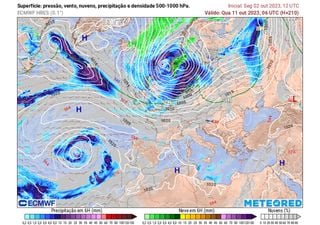 Até quando irá durar este calor anómalo? Estará o primeiro temporal de chuva de outono à vista em Portugal?