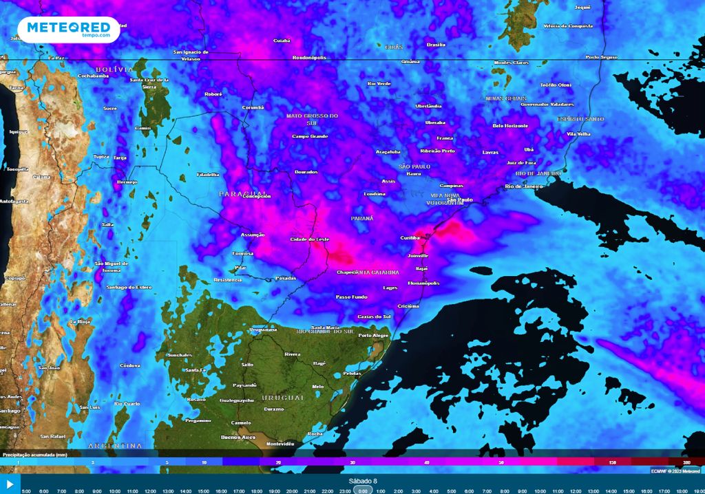 alerta chuva na Páscoa