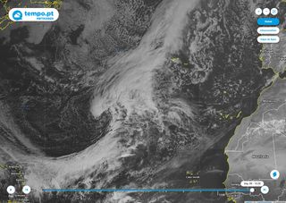 Atenção: possível ciclone sub-tropical ‘Theta’ a caminho de Portugal