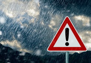 Atenção: risco extremo de chuvas volumosas entre os estado de SC e do RS