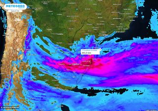Atenção! Semana inicia com chuvas intensas e risco de tempo severo na Região Sul. Os acumulados podem passar dos 200 mm