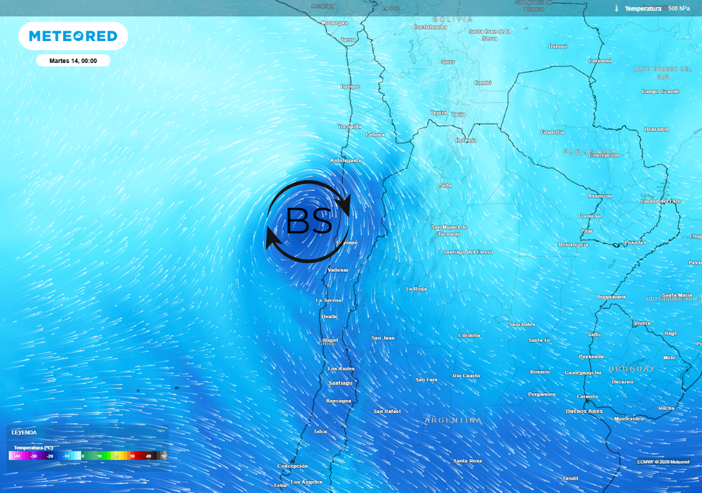 Baja segregada. Una baja segregada se instala frente al norte de Chile este comienzo de semana, generando inestabilidad y circulación de vientos en altura. Este sistema podría activar nubosidad, chubascos aislados e incluso tormentas en sectores del norte grande.