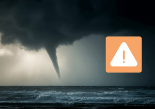 Atención desde Biobío a Los Ríos: temporal podría formar trombas marinas en el sur de Chile este martes y miércoles