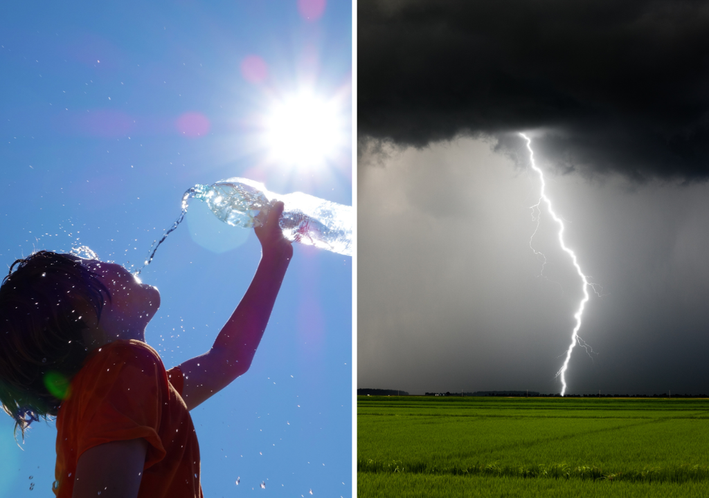 Avisos de la Dirección Meteorológica de Chile, DMC, Meteored