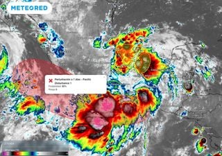 ¡Atención! Invest 90E, con 80 % de probabilidad de convertirse en ciclón tropical en el Pacífico mexicano