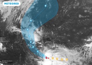 ¡Atencion islas caribeñas! Tormenta tropical Tammy en el Atlántico se dirige a las Antillas Menores