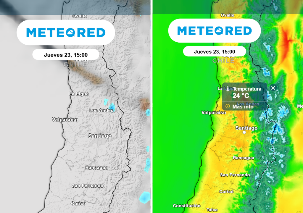 Nubes y temperaturas Nubes y temperaturas