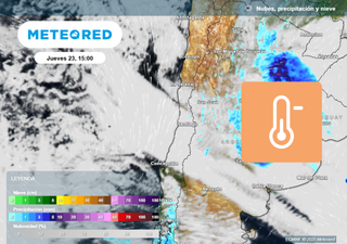 Atención Santiago: baja costera enfriará el ambiente en la Región Metropolitana la próxima semana, según ECMWF