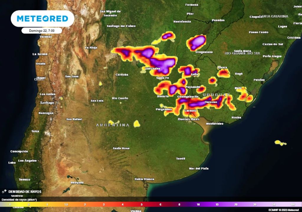 alerta tormentas fuertes elecciones presidenciales Argentina alerta tormentas fuertes elecciones presidenciales Argentina