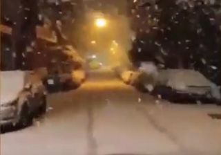 Atene e Istanbul sotto la neve: ecco i video!