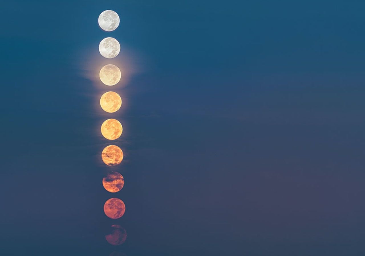 Atentos este viernes a la Luna llena de marzo porque no viene sola ...