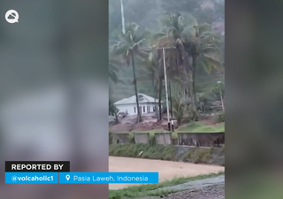 Video sorprendente: aterrador deslizamiento masivo de tierra en Pasia Laweh, Indonesia