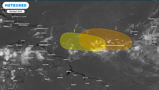 El Atl&aacute;ntico tropical despierta con dos ondas tropicales del este vigiladas por el CNH bajo un intenso El Ni&ntilde;o