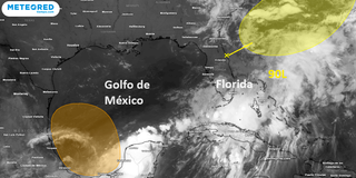 El Centro Nacional de Huracanes, NHC, vigila dos bajas tropicales: una sobre Florida y otra en el Golfo de México